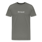 Broqué - asphalt gray