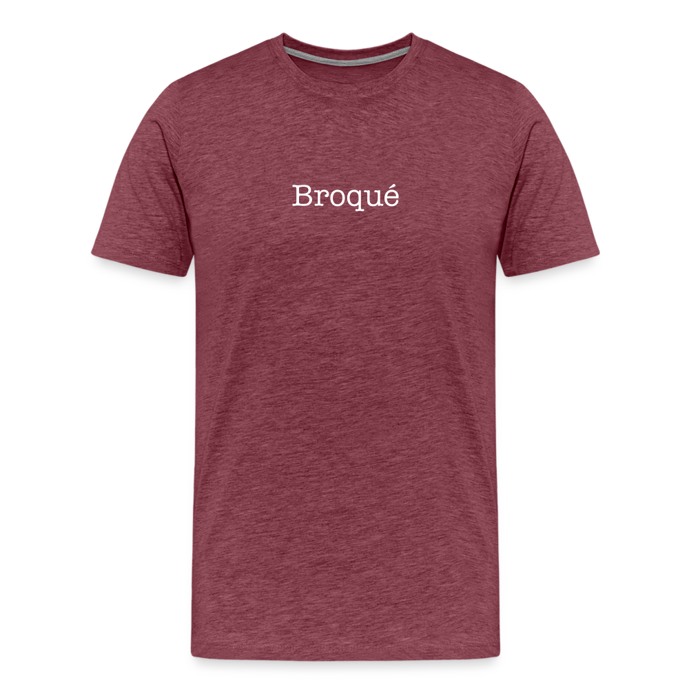 Broqué - heather burgundy