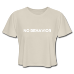 No Behavior Cropped Top - dust