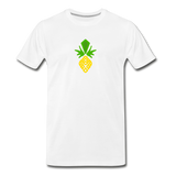 Pineapple Premium Men's T-Shirt - white