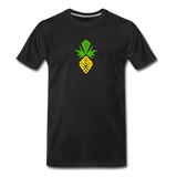 Pineapple Premium Men's T-Shirt - black