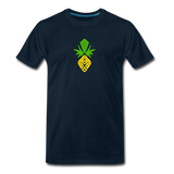 Pineapple Premium Men's T-Shirt - deep navy