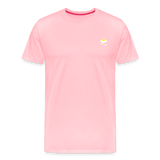"Above Lucid" - Men's T-Shirt - pink