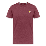 "Above Lucid" - Men's T-Shirt - heather burgundy