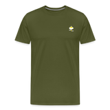 "Above Lucid" - Men's T-Shirt - olive green